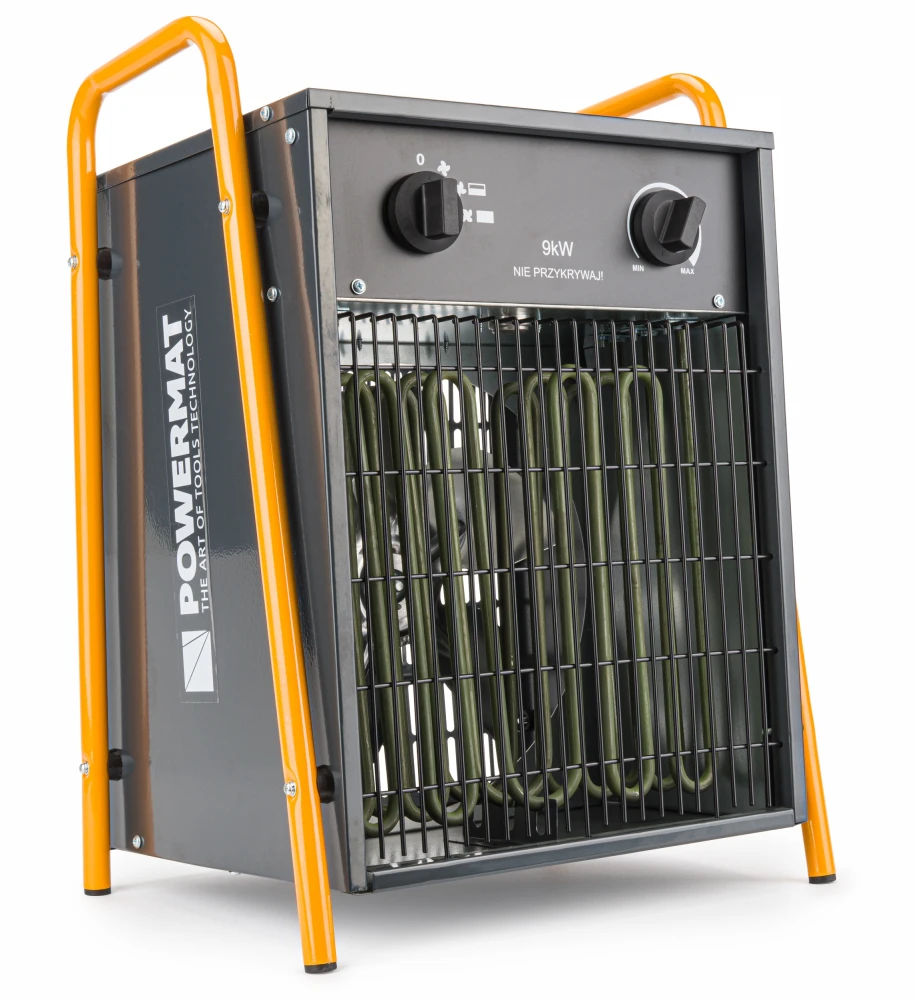 Nagrzewnica elektryczna POWERMAT 9 kW 400 V z termostatem — PM-NAG-9EDN — 1