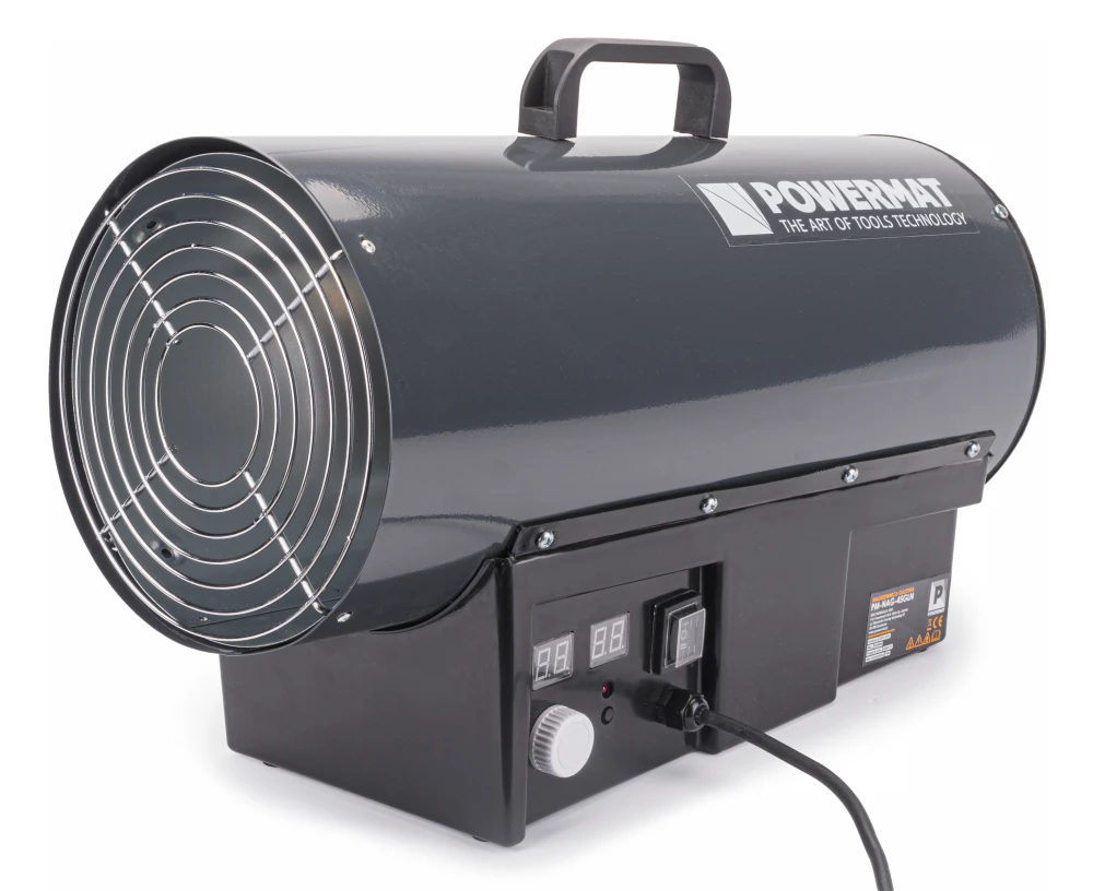 Nagrzewnica gazowa POWERMAT 45 kW LCD z termostatem — PM-NAG-45GLN — 1