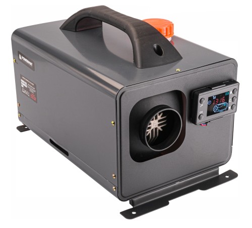 Przejdź do produktu Nagrzewnica postojowa olejowa POWERMAT 8 kW 12 V przenośna, zbiornik 5 l