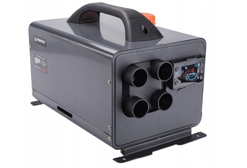 Przejdź do produktu Nagrzewnica postojowa olejowa POWERMAT 8 kW 12/24 V + 230 V, 4 wyloty