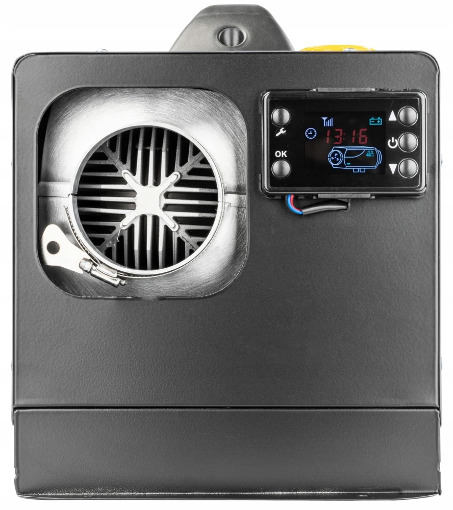 Nagrzewnica postojowa olejowa POWERMAT 12 kW 12/24 V + 230 V przenośna, zbiornik 5 l — 4