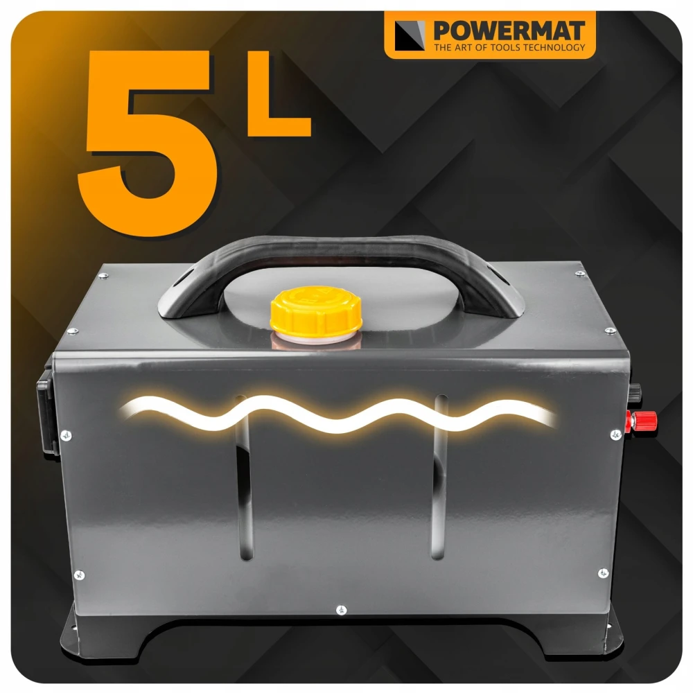 Nagrzewnica postojowa olejowa POWERMAT 12 kW 12/24 V + 230 V przenośna, zbiornik 5 l — 11