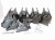 Platforma dachowa CRUZ Evo Alu 200x126cm, kit 934-409 – ujęcie 4 - Sklep motozebra