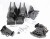 Platforma dachowa CRUZ Evo 340x158cm, kit 934-536 – ujęcie 4 - Sklep motozebra