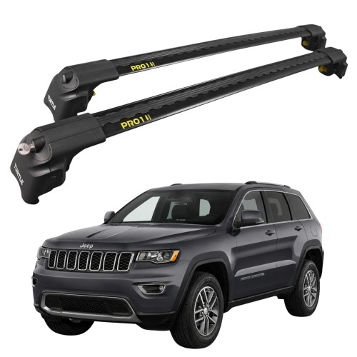 Przejdź do produktu Bagażnik na relingi zintegrowane Turtle Air-2 94/98 cm, czarny, T/MC02002-9498B