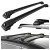 Bagażnik na relingi Turtle Air-1 102 cm, czarny, T/MC01002-0202B - Sklep motozebra