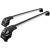 Bagażnik na relingi zintegrowane Turtle Air-2 94/98 cm, srebrny, T/MC02002-9498 – ujęcie 4 - Sklep motozebra