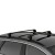 Bagażnik na relingi zintegrowane Turtle Air-2 90/94 cm, czarny, T/MC02001-9094B – ujęcie 5 - Sklep motozebra