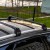 Bagażnik na relingi zintegrowane Turtle Air-2 82/90 cm, czarny, T/MC02001-8290B – ujęcie 3 - Sklep motozebra