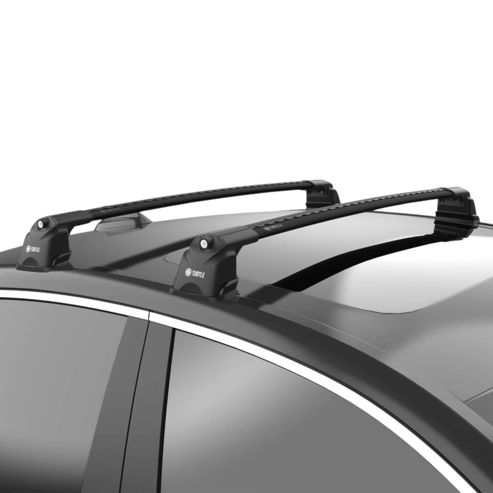 Bagażnik dachowy na punkty montażowe Turtle Air-3 106/110 cm, czarny, T/MC03001-0610B – ujęcie 5 - Sklep motozebra