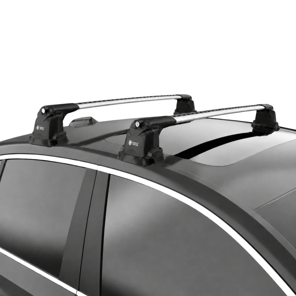 Bagażnik dachowy na punkty montażowe Turtle Air-3 90/94 cm, srebrny, T/MC03008-9094 – ujęcie 5 - Sklep motozebra