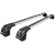 Bagażnik dachowy na punkty montażowe Turtle Air-3 102/106 cm, srebrny, T/MC03006-0206 – ujęcie 4 - Sklep motozebra