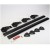 Bagażnik na relingi Thunder TRX1 74/78 cm, czarny, TRX1 74-78B – ujęcie 3 - Sklep motozebra