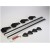 Bagażnik na relingi Thunder TRX1 82/86 cm, srebrny, TRX1HM 82-86 – ujęcie 3 - Sklep motozebra