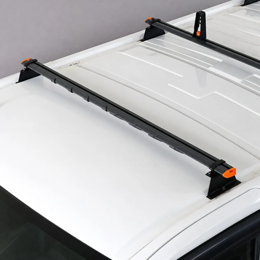 Bagażnik dachowy Thunder TRX Pro, 2 belki 140 cm, czarny, TRX PRO-201-2B – ujęcie 2 - Sklep motozebra