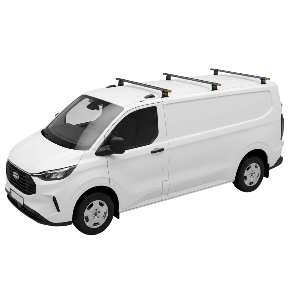Bagażnik dachowy Thunder TRX Pro, 3 belki 140 cm, czarny, TRX PRO-201-3B – ujęcie 3 - Sklep motozebra