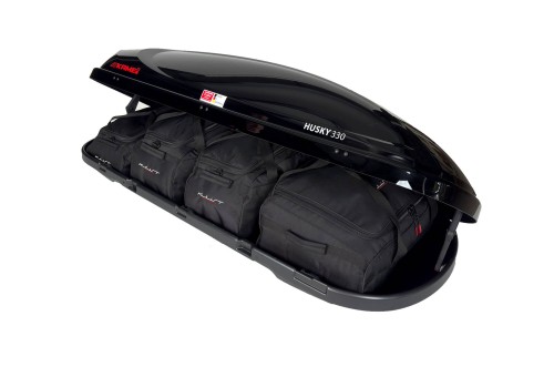 Przejdź do produktu Torby do boksu dachowego Kamei Husky 330 – zestaw KJUST 4 szt., 13132