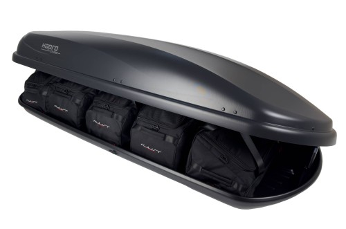 Przejdź do produktu Torby do boksu dachowego Hapro Cruiser 10.8 – zestaw KJUST 5 szt., 13246