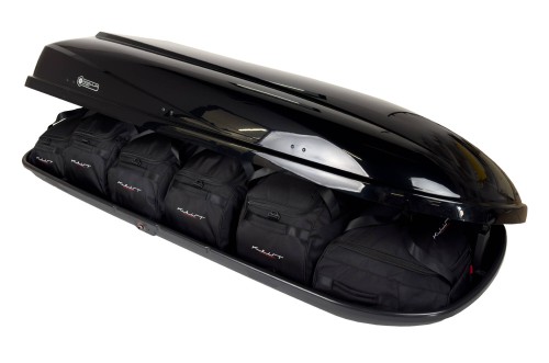 Przejdź do produktu Torby do boksu dachowego Modula Travel Exclusive 650 – zestaw KJUST 6 szt., 13214