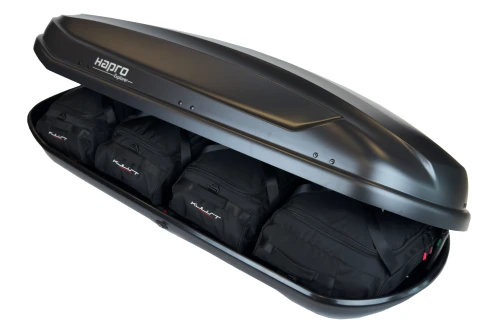 Torby do boksu dachowego Hapro Explorer 400 – zestaw KJUST 4 szt., 13286
