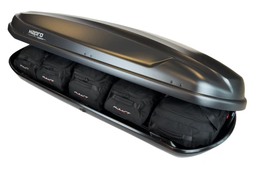 Torby do boksu dachowego Hapro Explorer 500 – zestaw KJUST 5 szt., 13287