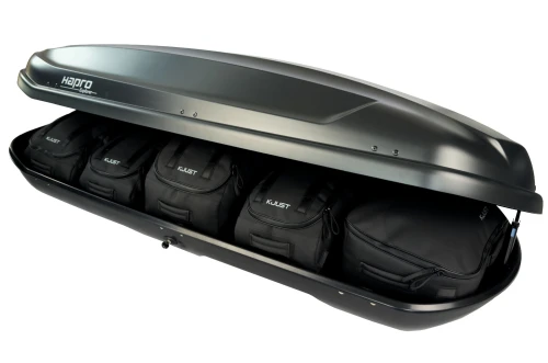 Torby do boksu dachowego Hapro Explorer 500 – zestaw KJUST PRO 5 szt., 20095