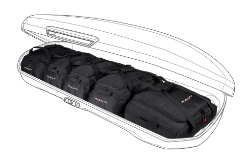 Torby do boksu dachowego Thule Motion 3 L LOW – zestaw KJUST 5 szt., 13293
