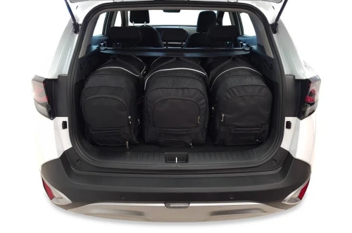 Torby do bagażnika Kia Sportage Plug-In Hybrid V 2021+ – zestaw KJUST TROLLEY 3 szt., 7022049