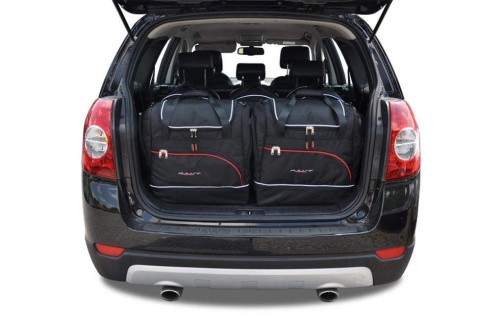 Przejdź do produktu Torby do bagażnika Chevrolet Captiva I 2006–2010 – zestaw KJUST SPORT 5 szt., 7009005