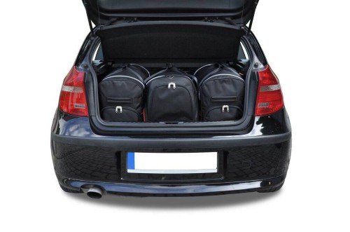Przejdź do produktu Torby do bagażnika BMW 1 Hatchback E81/E87 2004–2011 – zestaw KJUST SPORT 3 szt., 7007101