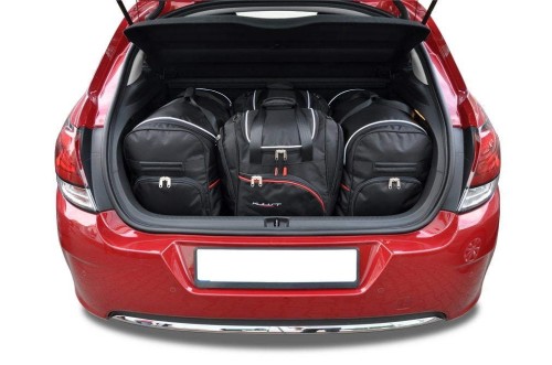Przejdź do produktu Torby do bagażnika Citroen C4 Hatchback II 2010–2017 – zestaw KJUST SPORT 4 szt., 7010004