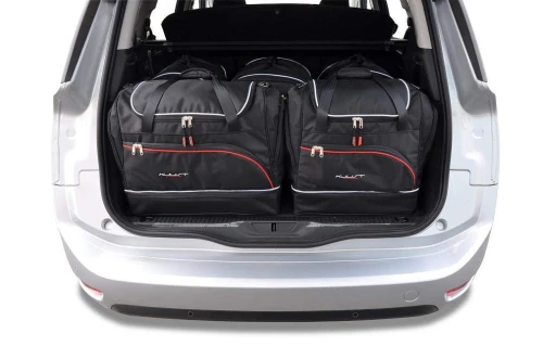 Torby do bagażnika Citroen C4 Grand Picasso II 2013–2018 – zestaw KJUST SPORT 5 szt., 7010006