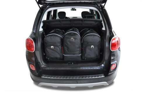 Przejdź do produktu Torby do bagażnika Fiat 500L I 2012–2022 – zestaw KJUST SPORT 3 szt., 7014001