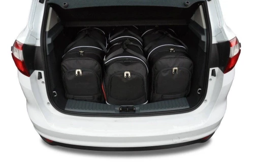Torby do bagażnika Ford C-Max Minivan II 2010–2019 – zestaw KJUST SPORT 4 szt., 7015010