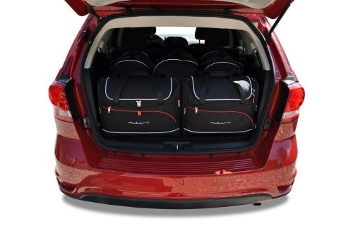 Przejdź do produktu Torby do bagażnika Fiat Freemont I 2011–2016 – zestaw KJUST AERO 5 szt., 7014006