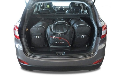 Przejdź do produktu Torby do bagażnika Hyundai ix35 I 2010–2013 – zestaw KJUST SPORT 4 szt., 7018009