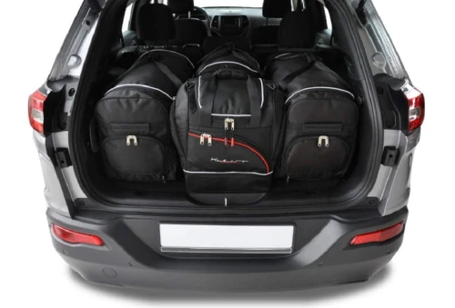 Torby do bagażnika Jeep Cherokee V (KL) 2014–2020 – zestaw KJUST SPORT 4 szt., 7021001