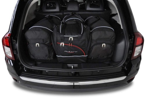 Przejdź do produktu Torby do bagażnika Jeep Compass I (MK49) 2007–2015 – zestaw KJUST SPORT 4 szt., 7021002