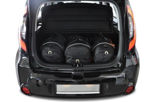 Przejdź do produktu Torby do bagażnika Kia Soul II 2014–2018 – zestaw KJUST SPORT 3 szt., 7022011