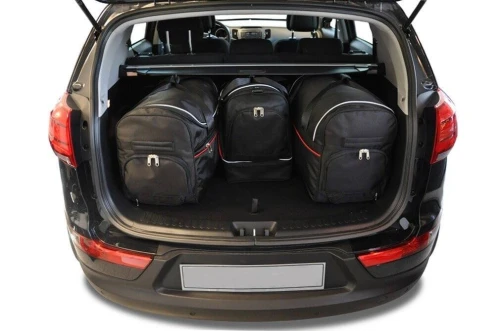Torby do bagażnika Kia Sportage III 2010–2016 – zestaw KJUST SPORT 4 szt., 7022012