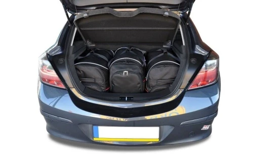 Torby do bagażnika Opel Astra GTC H (A04) 2005–2011 – zestaw KJUST SPORT 3 szt., 7031110