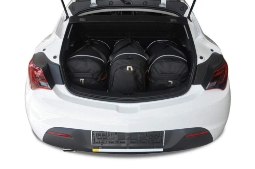 Torby do bagażnika Opel Astra GTC / OPC J (P10) 2011–2015 – zestaw KJUST SPORT 3 szt., 7031010