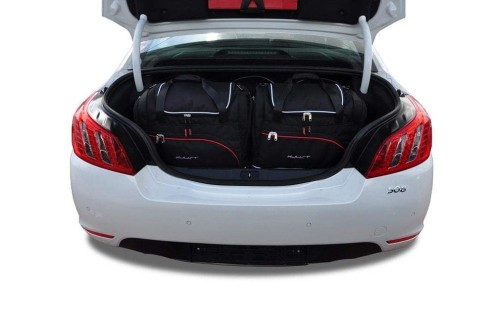 Przejdź do produktu Torby do bagażnika Peugeot 508 Limousine I 2011–2014 – zestaw KJUST SPORT 5 szt., 7032010