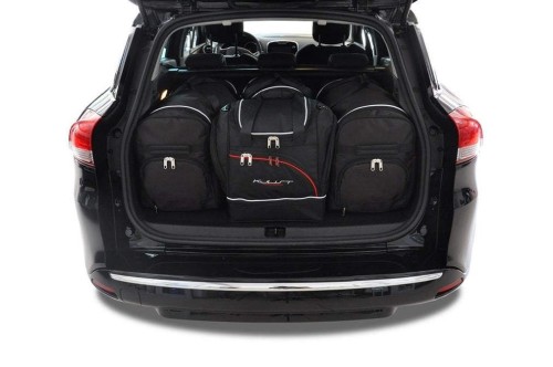 Przejdź do produktu Torby do bagażnika Renault Clio Grandtour IV 2013–2019 – zestaw KJUST SPORT 4 szt., 7034003