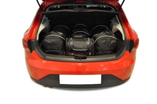 Torby do bagażnika Seat Leon III (5F1) 2013–2020 – zestaw KJUST AERO 4 szt., 7036009