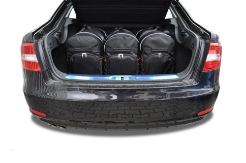 Torby do bagażnika Skoda Superb Limousine II 2008–2015 – zestaw KJUST SPORT 5 szt., 7037010