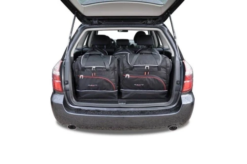 Torby do bagażnika Subaru Legacy Kombi IV (BP) 2003–2009 – zestaw KJUST SPORT 5 szt., 7038005