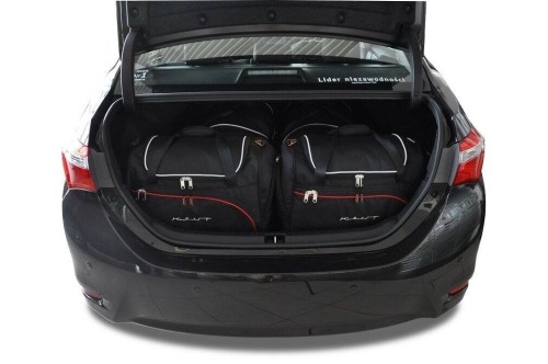 Przejdź do produktu Torby do bagażnika Toyota Corolla Limousine XI (E18) 2013–2018 – zestaw KJUST SPORT 4 szt., 7041005