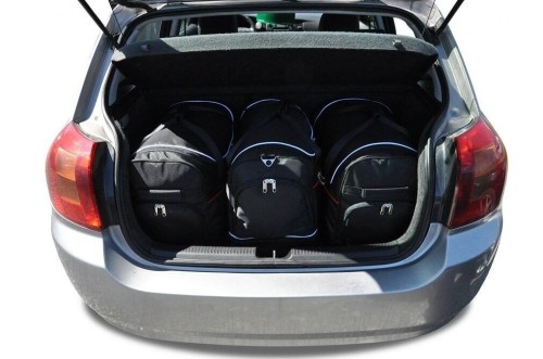 Przejdź do produktu Torby do bagażnika Toyota Corolla Hatchback IX (E12) 2001–2009 – zestaw KJUST SPORT 3 szt., 7041105