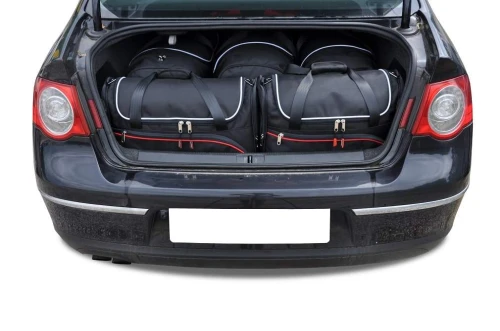 Torby do bagażnika Volkswagen Passat Limousine B6 2005–2010 – zestaw KJUST AERO 5 szt., 7043210